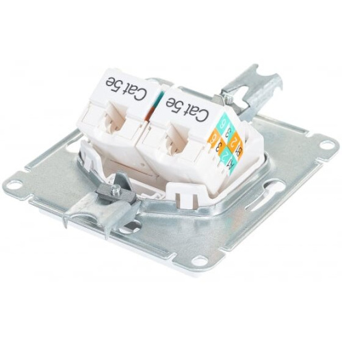 Розетка компьютерная Schneider Electric AtlasDesign ATN000185 Белый