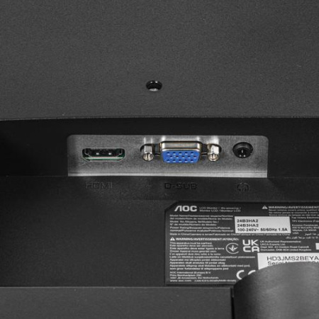 23.8" Монитор AOC 24B3HA2 черный
