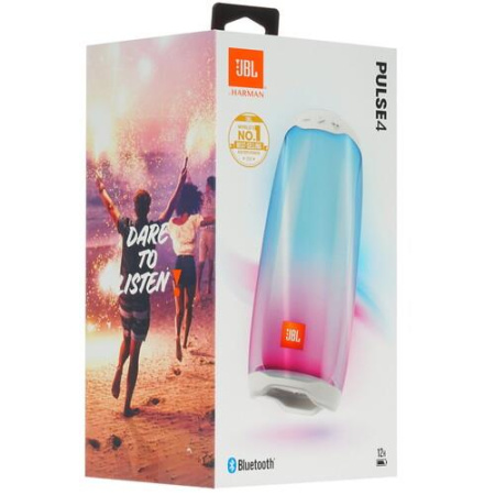 Портативная колонка JBL Pulse 4, белый