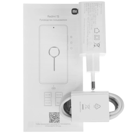 Смартфон Xiaomi Redmi 15 6/128 ГБ Черный