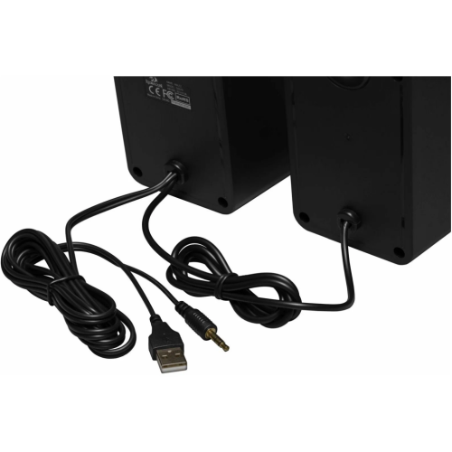 Акустическая система 2.0 DEFENDER Waltz (78144) black USB + 3.5 jack, RGB, 6 Вт.