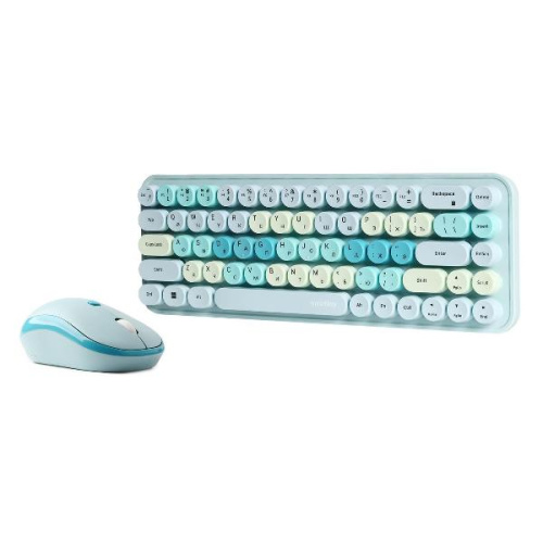 Комплект клавиатура и мышь SMARTBUY SBC-676390AG-T бирюзовый