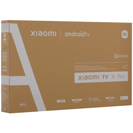 43" Телевизор Xiaomi QLED TV A PRO 43 2025 L43MA-SRU черный