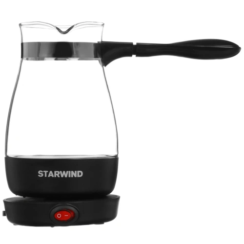 Кофеварка Starwind STS6053 черный/серебристый