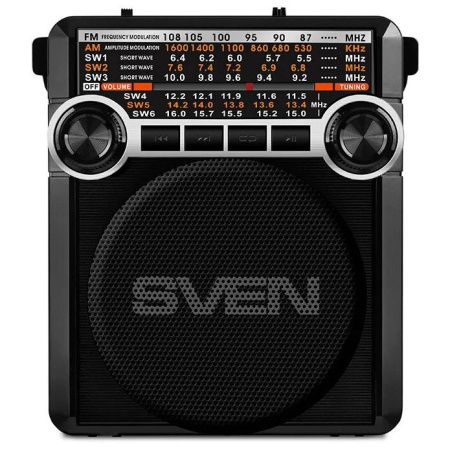 Радиоприемник SVEN SRP-355, черный