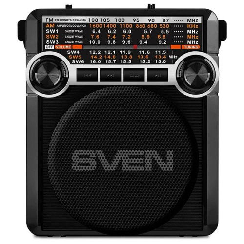 Радиоприемник SVEN SRP-355, черный