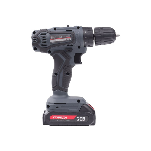 Дрель-шуруповерт Победа ДА-20/1 Ли (180201700) 2,0Ач, 1 АКБ+ЗУ