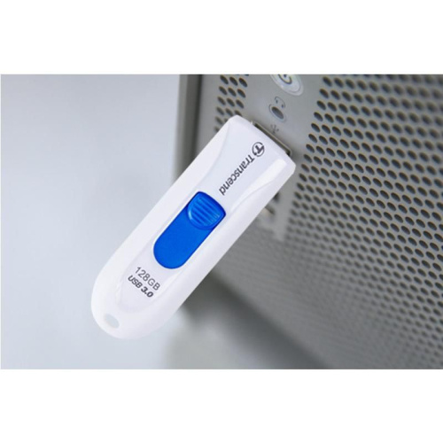 Flash Drive 128GB USB 3.1 gen.1 Transcend JetFlash 790, белый TS128GJF790W