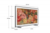 43" (108 см) LED-телевизор Samsung The Frame 24 QE43LS03DAUXRU черный