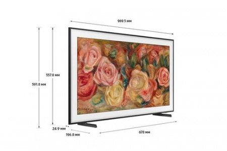 43" (108 см) LED-телевизор Samsung The Frame 24 QE43LS03DAUXRU черный