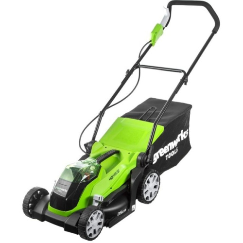 Газонокосилка GREENWORKS G40LM35K2 40V 2501907UA аккумуляторная колесная