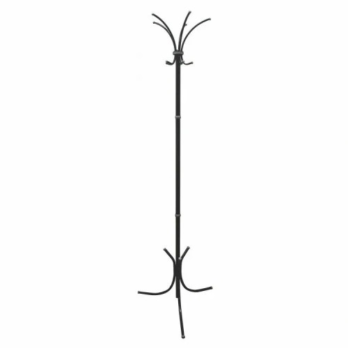 Вешалка напольная Бюрократ Нова-3 (Нова-3/black) черный