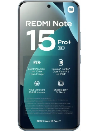 Смартфон Xiaomi Redmi Note 15 Pro + 5G 12/512 Голубой