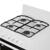 Газовая плита Weissgauff WGS G4G01 W белый