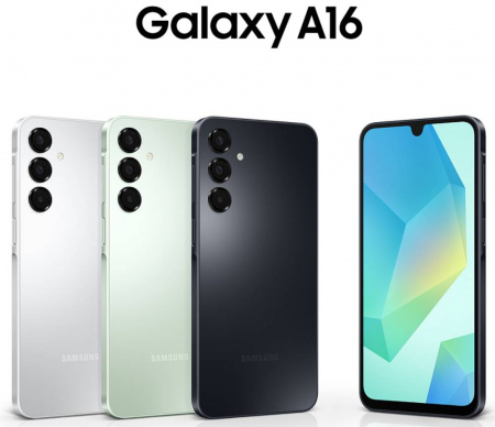 Смартфон Samsung Galaxy A16 8/256 Гб Серебристый