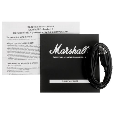 Портативная колонка Marshall Emberton 2, бежевый