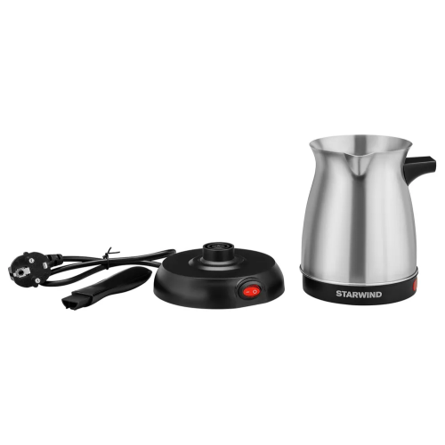 Кофеварка Starwind STG6054 черный/серебристый