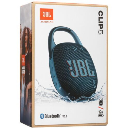 Портативная колонка JBL CLIP 5, синий