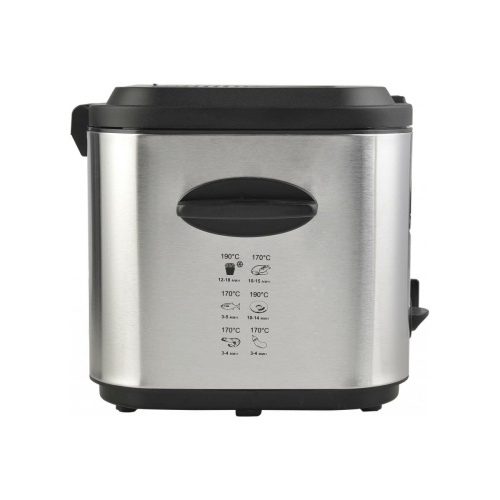 Фритюрница GFGril GFF-025 серебристый/черный