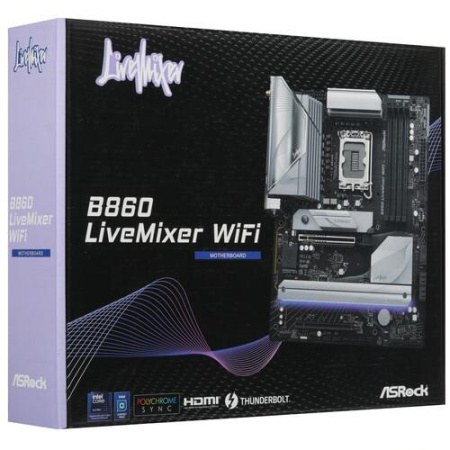 Материнская плата ASRock B860 LiveMixer WiFi