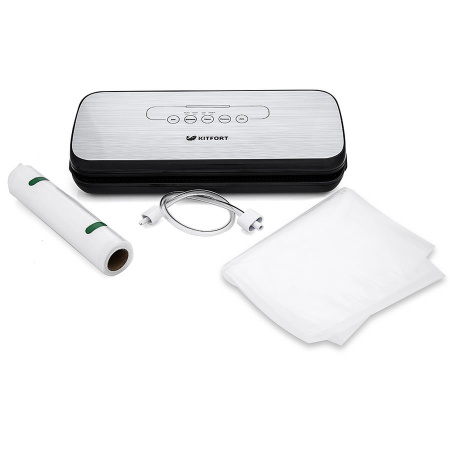 Вакуумный упаковщик Kitfort KT-1502-2 черный/серый