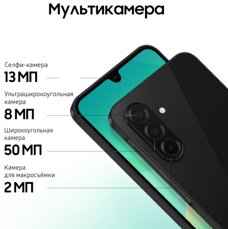 Смартфон Samsung Galaxy A26 8/256 Гб 5G Черный (A266B)
