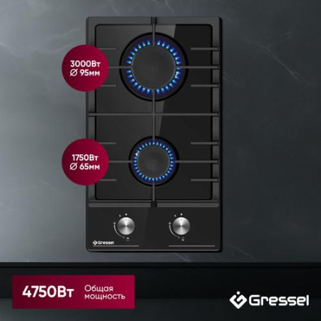 Газовая варочная поверхность Gressel RU30V20B77001