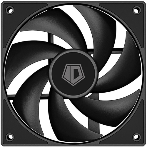 Вентилятор ID-COOLING AF-125-K Trio (3 in 1) 120x120x25мм (PWM, резиновые углы, черный, 500-2000об/мин) Box