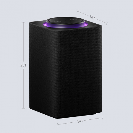 Умная колонка Яндекс Станция Макс С Zigbee Черная