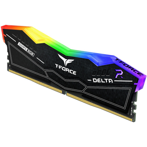 ОЗУ TEAMGROUP T-Force Delta RGB 32GB (FF3D532G6000HC38JDC01) (2x16GB) DDR5 6000MHz CL38 (38-46-46-84) 1.35V / Black