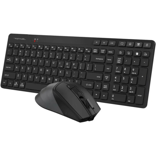 Клавиатура + мышь A4Tech Fstyler FB2800C Air2 черный/серый