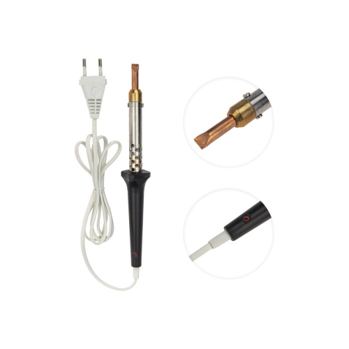 Паяльник Rexant 12-0490 керамический нагреватель, 100Вт, 230В, ЭПСН