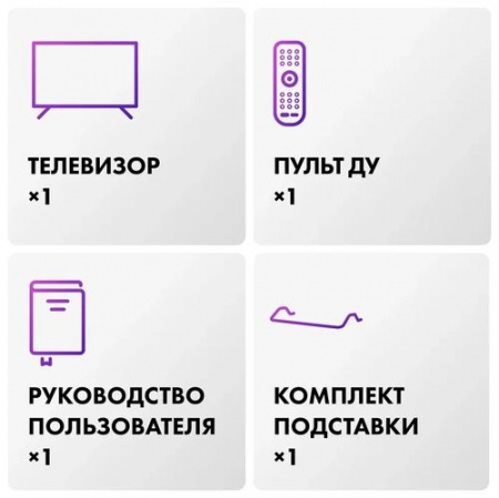 32" (80 см) LED-телевизор EVO TV 32 черный