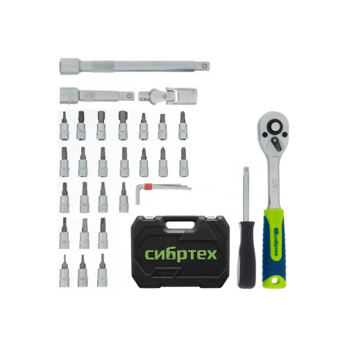 Набор инструментов Сибртех 13399 56 предметов