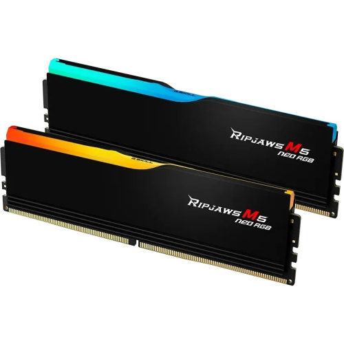 ОЗУ G.SKILL Ripjaws M5 Neo RGB (F5-6000J3636F16GX2-RM5NRK) 32GB (2x16GB) DDR5 6000MHz CL36 (36-36-36-96) 1.35V / Black