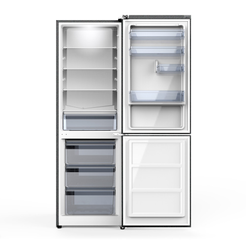 Холодильник WILLMARK RF-415DCGT графит