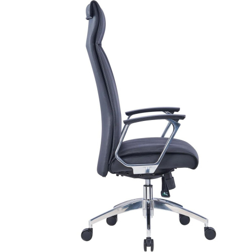 Кресло руководителя Cactus CS-LBK-BARSELONA кожа крестов. алюминий