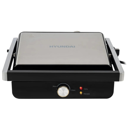 Электрогриль Hyundai HYG-2044 черный/черный