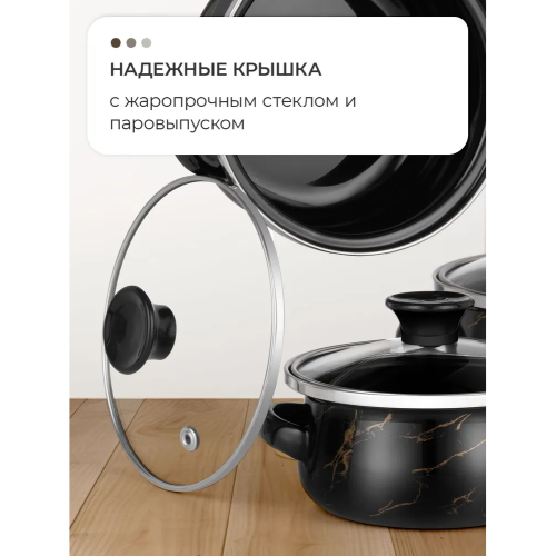 Набор кастрюль Zeidan Z-80639