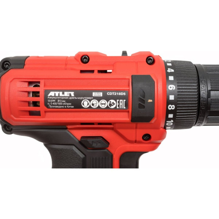 Дрель-шуруповерт аккумуляторная ATLET CDT218D5