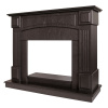 Портал каминный из МДФ RealFlame Carolina 25,5 DN темный орех