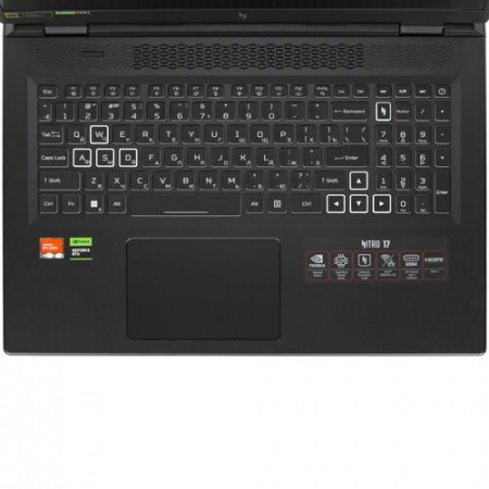 17.3" Ноутбук Acer Nitro 17 AN17-41-R4RU черный