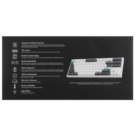 Клавиатура проводная + беспроводная Keychron Q3 HE