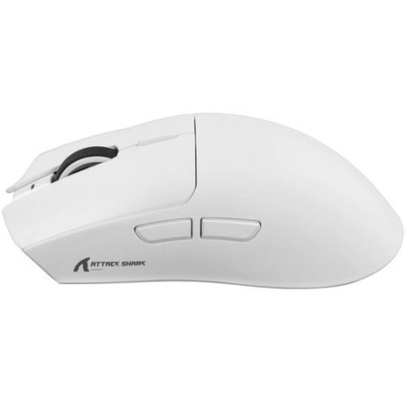 Мышь беспроводная/проводная Attack Shark X1 [SharkX1White] белый