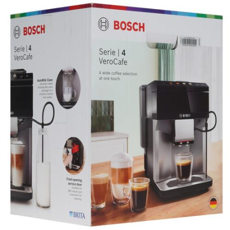 Кофемашина автоматическая BOSCH TPE40307 серебристый