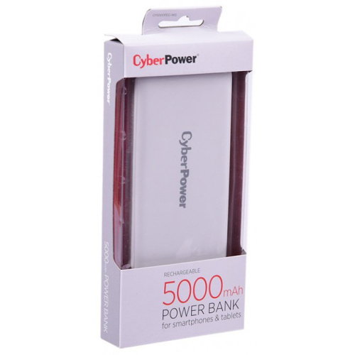 Внешний аккумулятор CyberPower CP5000PEG белый