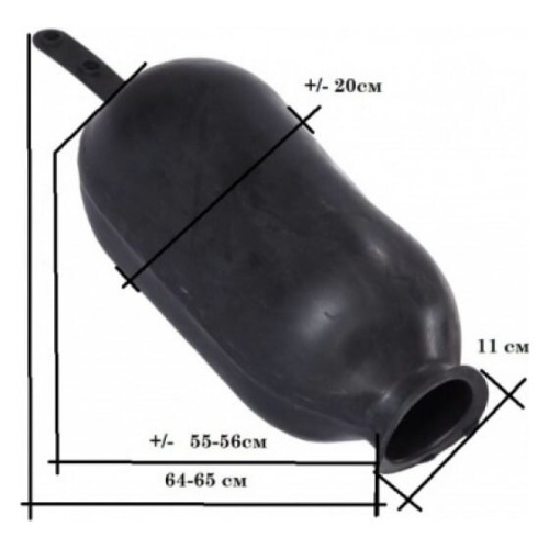 Мембрана Аквабрайт AB-EDPM80/100 для гидроаккумулятора объемом от 80 до 100 литров, материал - синтетический каучук - EPDM.