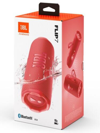 Портативная колонка JBL Flip 7, красный