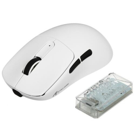 Мышь беспроводная/проводная Attack Shark V5 [SharkV5White] белый