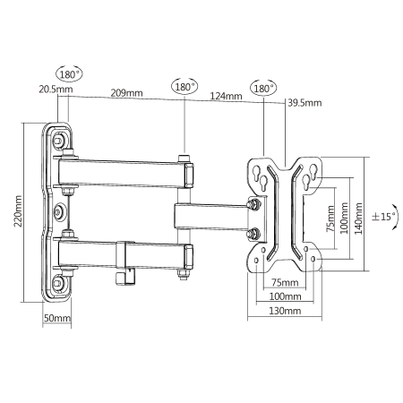Кронштейн Ultramounts UM 896 черный